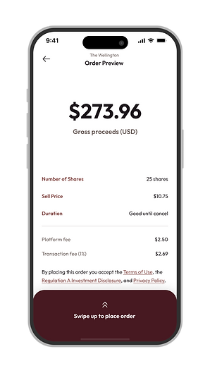 Realbricks mobile app mockup