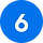 Number 6 in a circle