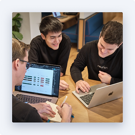 DesignOps - Image of Neuron team collaborating
