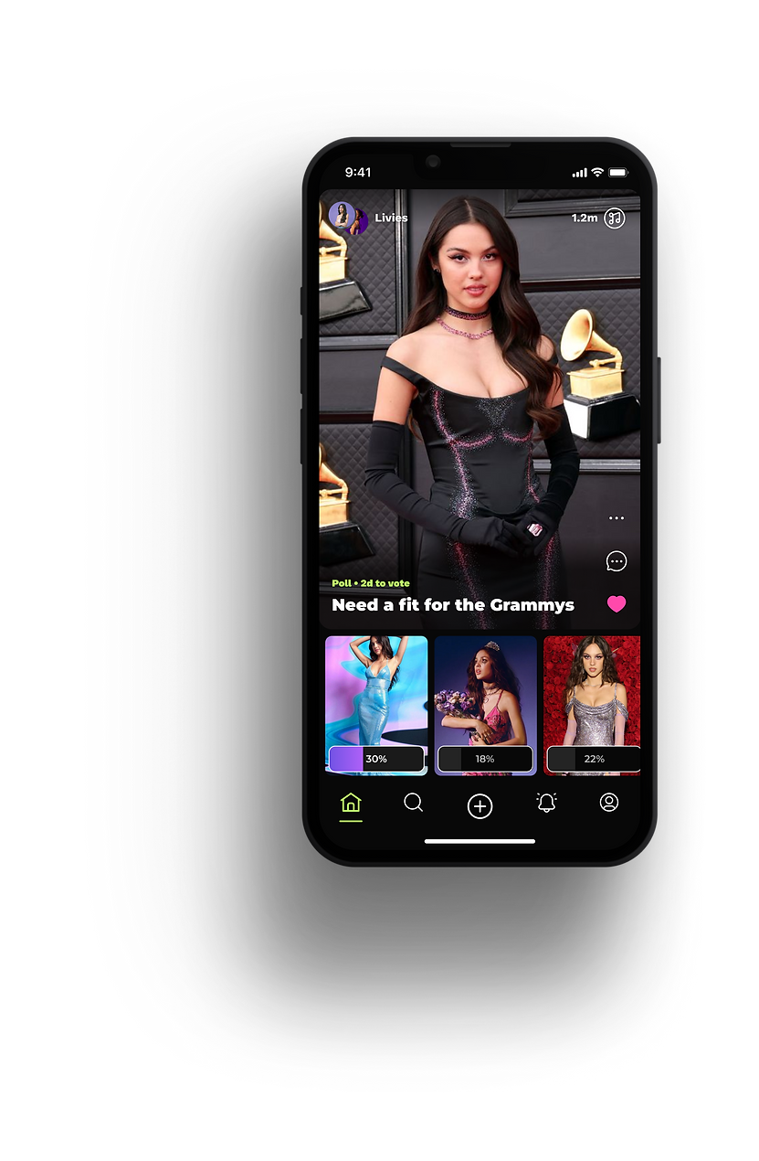 Geojam UX UI Design - Post Poll with Percentages