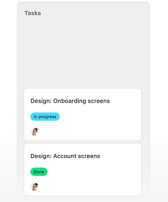 Givelify UX UI tasks