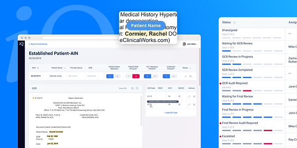 iQuartic UX UI web app case study