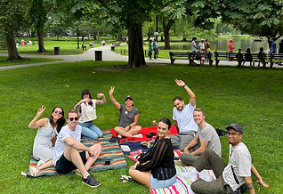 Neuron UX Boston Team in a Park