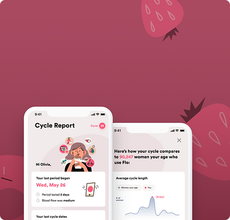 UX UI Design Case Study Flo Health