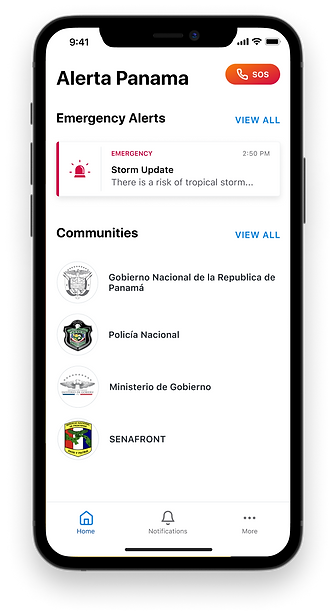 In-telligent UX UI Design Alerta App Alerts