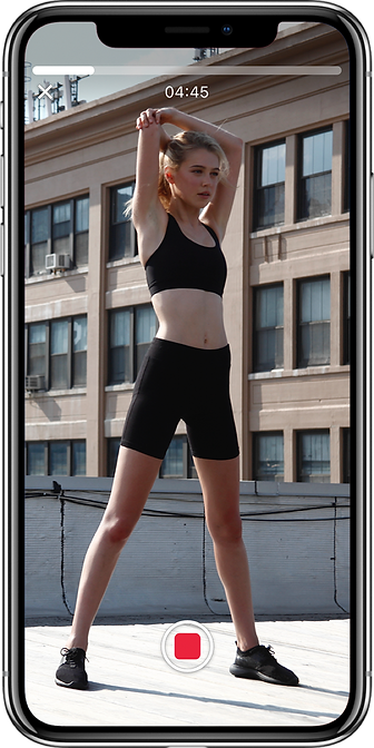 Design of the Record feature on a phone.